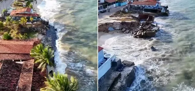 Prefeitura estuda alargar praias de Baía da Traição; obra custará R$ 85 mi